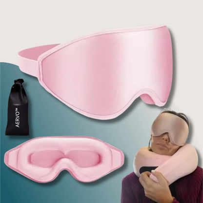 AERVO™ CloudDream Sleep Mask – Rose Dawn