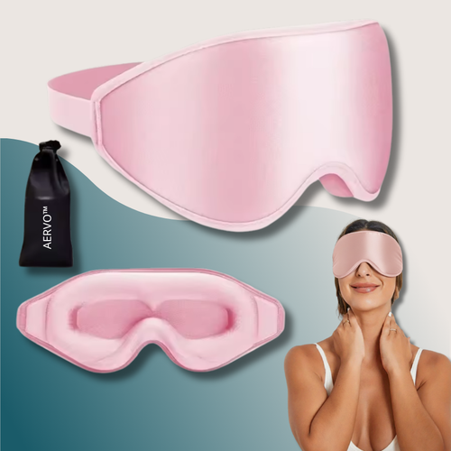 AERVO™ CloudDream Sleep Mask – Rose Dawn