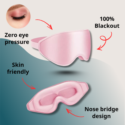 AERVO™ CloudDream Sleep Mask – Rose Dawn