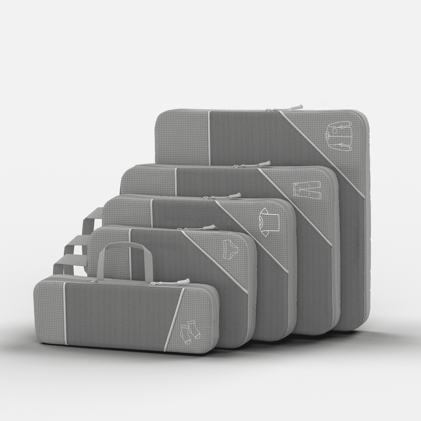 Compression Packing Cubes | 5 Pack